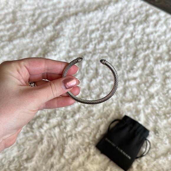 HOLD: David Yurman Amethyst and Diamond Bracelet - Picture 2 of 5